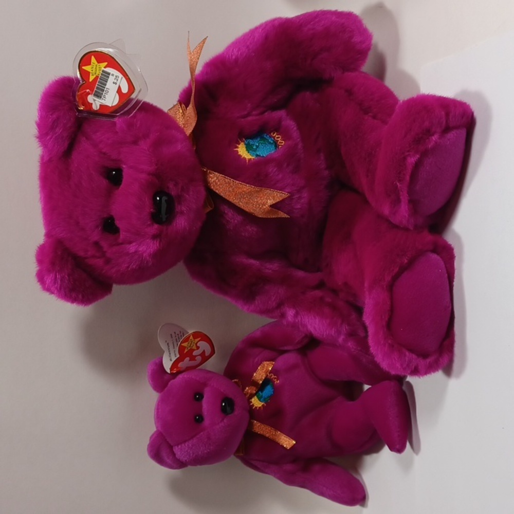 Ty Millennium Beanie Baby and Beanie Buddy